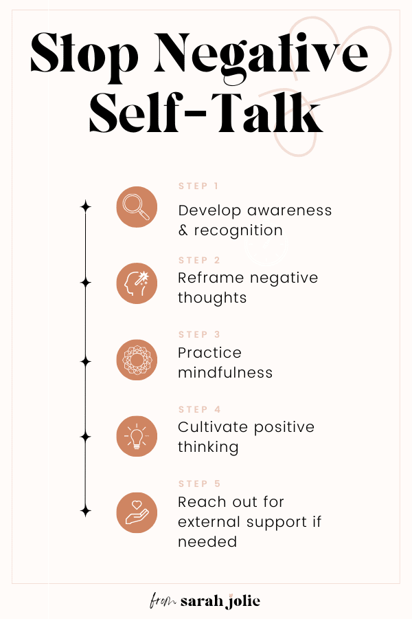 Stop negative self talk
