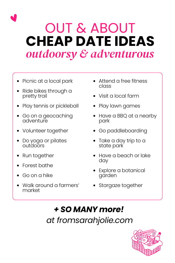 cheap date ideas