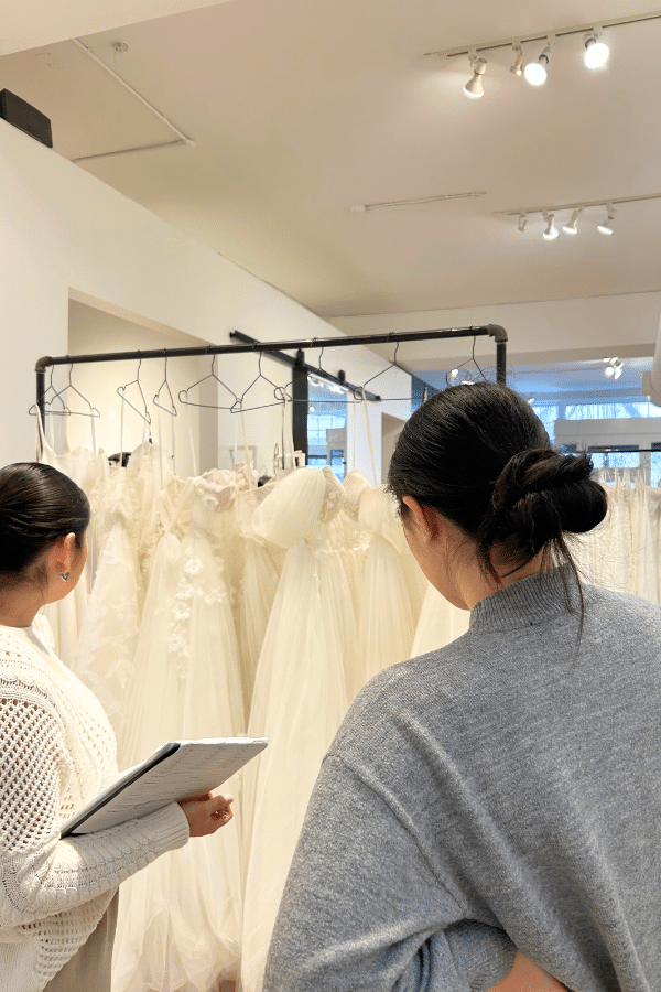 wedding dress shopping tips